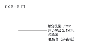 大流量齒輪泵型號(hào)說(shuō)明