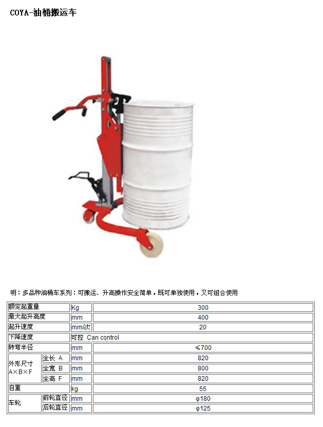 COYA-油桶搬運車1